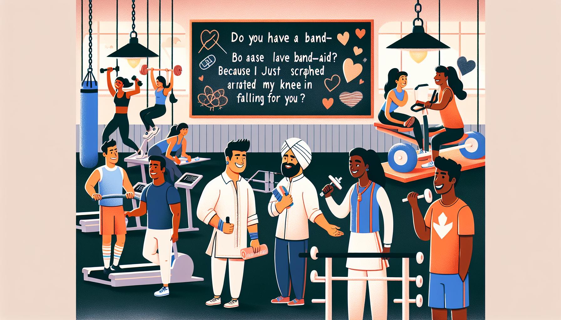 Gym Pickup Lines That Break the Ice