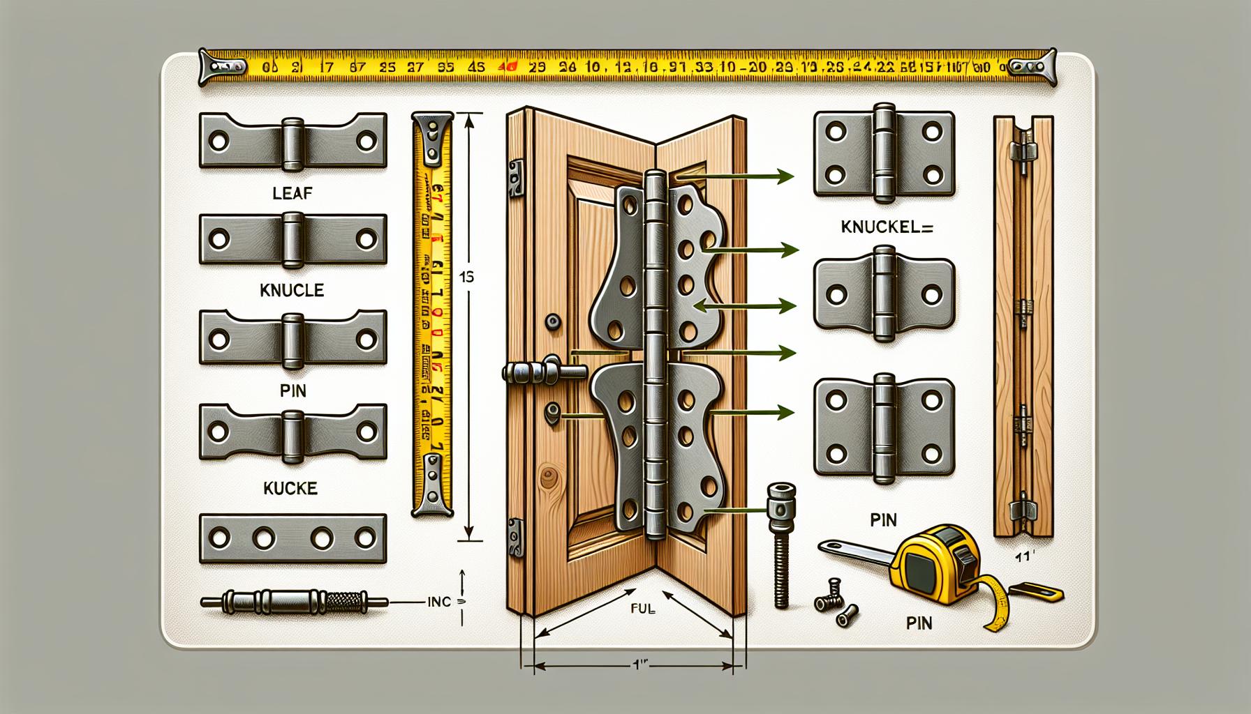 How to measure door hinges: Step-by-Step Guide for Dating Success 2 Understanding Door Hinge Measurements