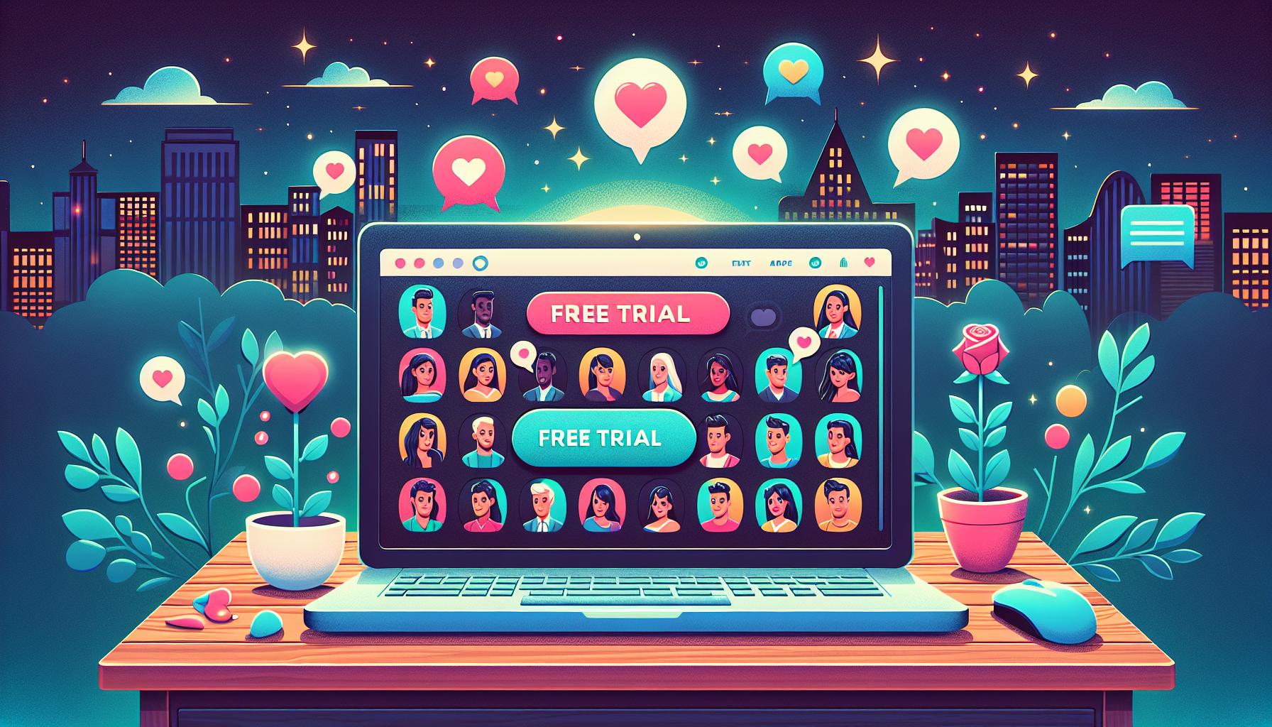 Explore Free Trial Online Dating Services