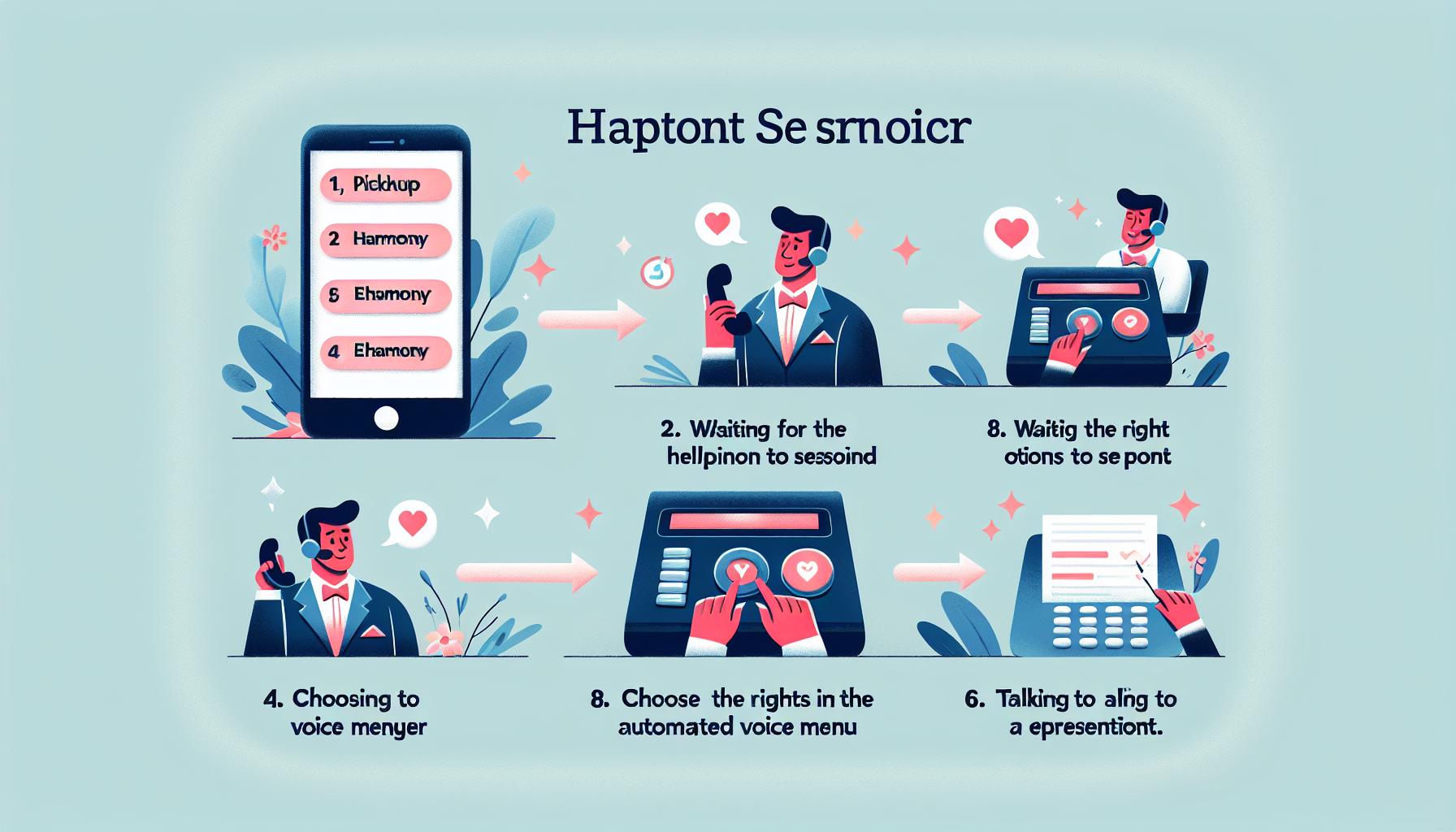 Steps to Reach eHarmony by Phone