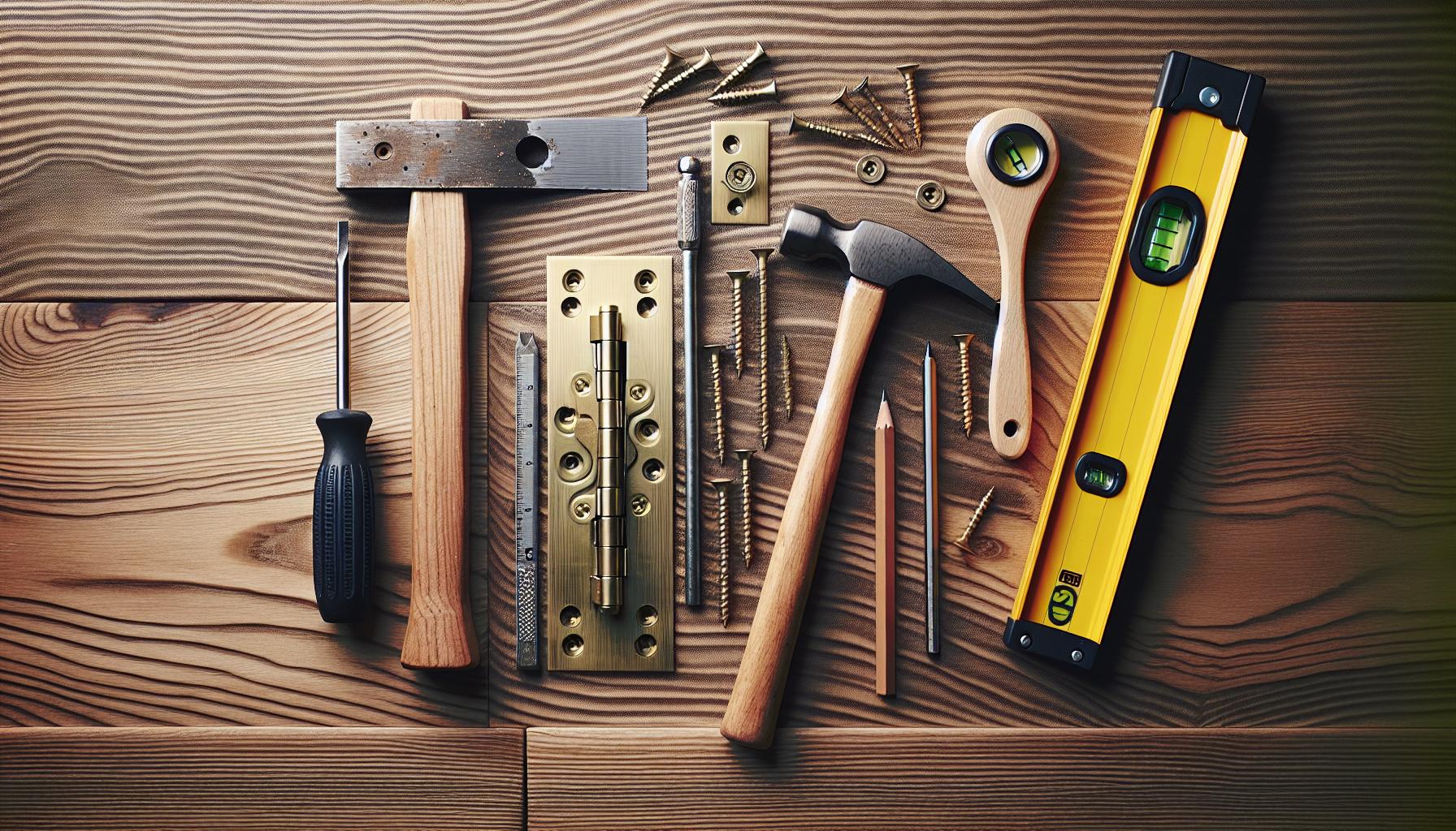Essential Tools for Door Hinge Installation