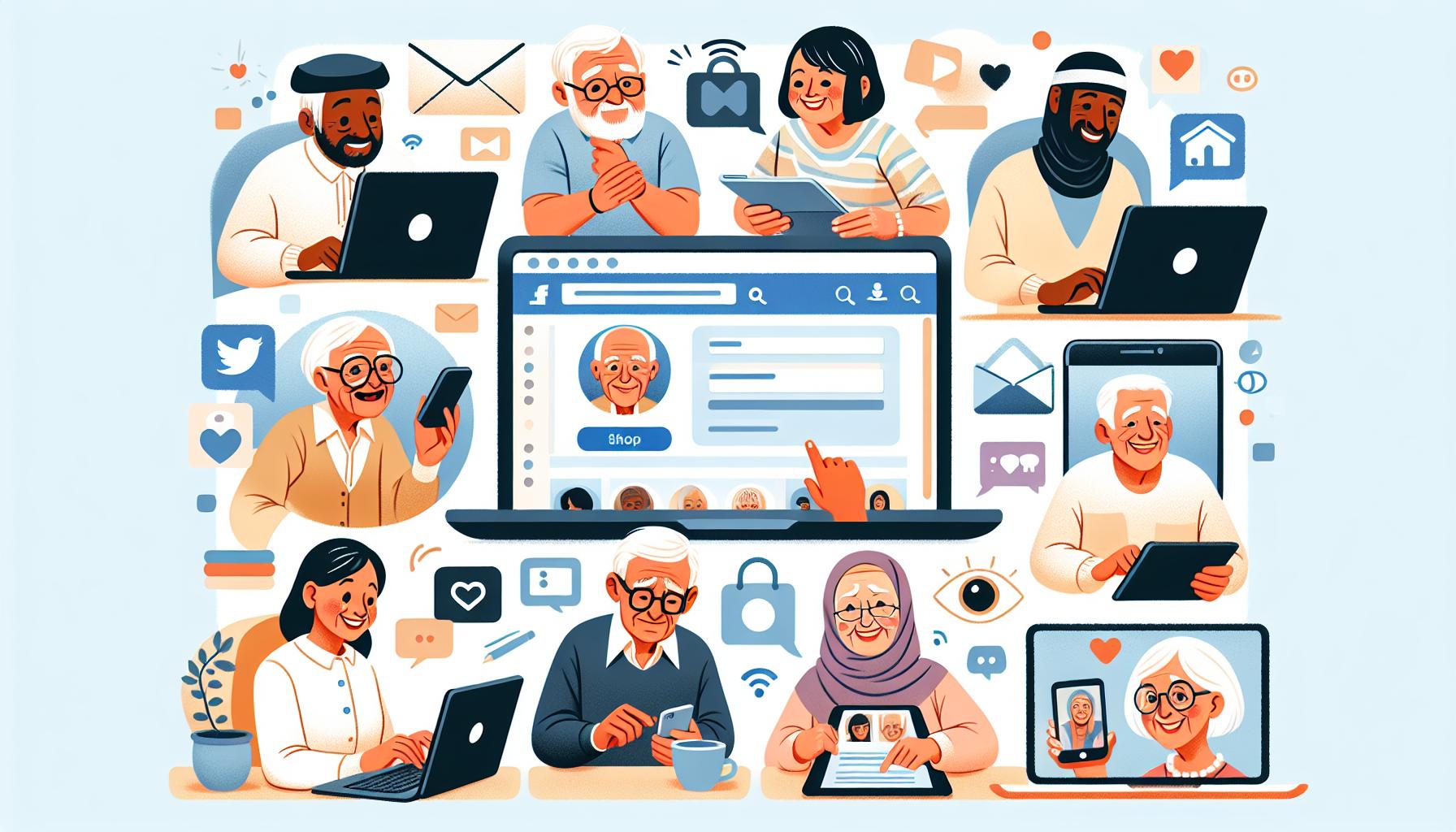 Navigating Online Platforms for Seniors