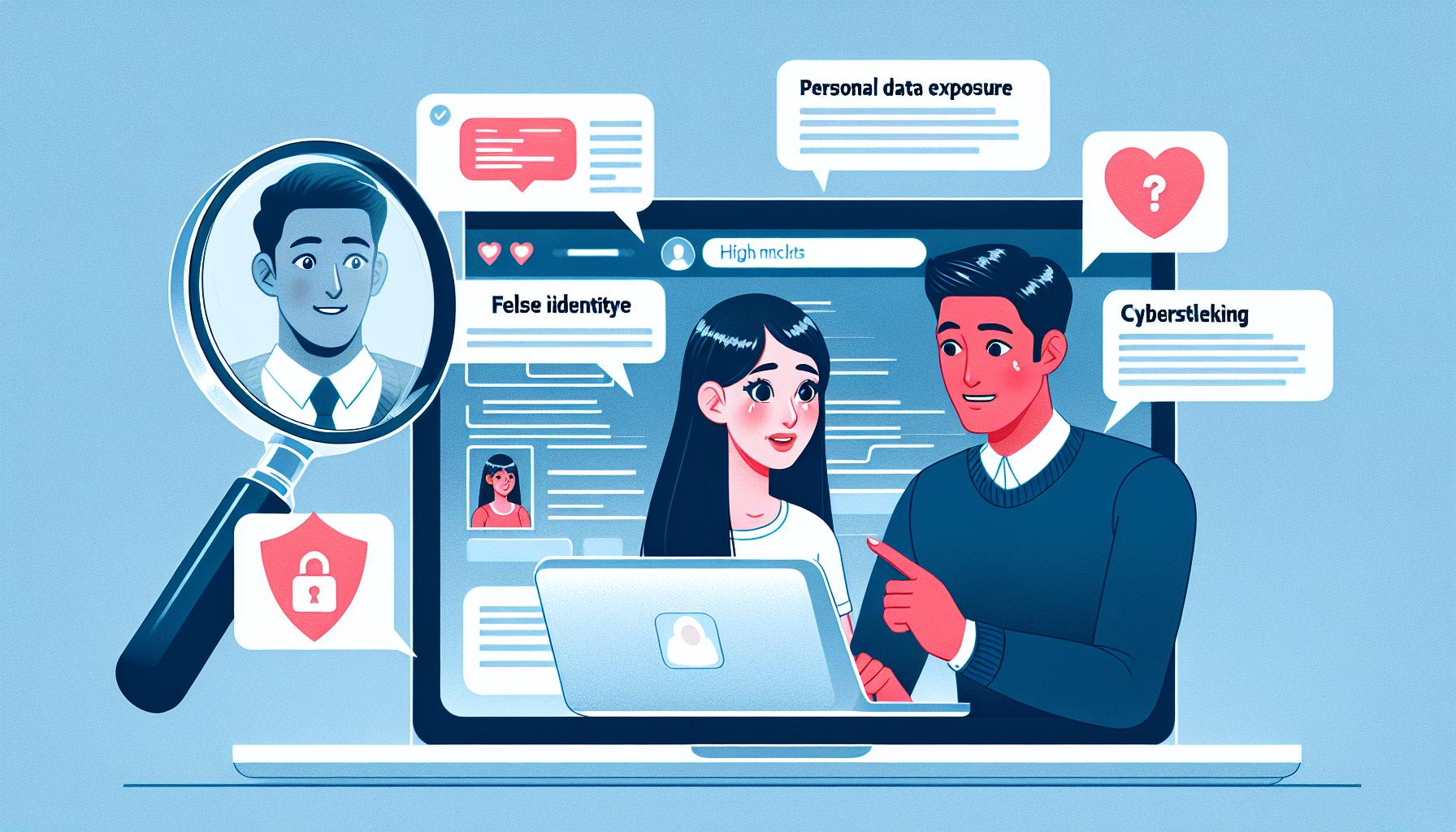 Identifying Potential Risks of Online Dating