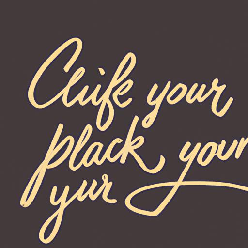 Crafting Your Signature Pickup Line