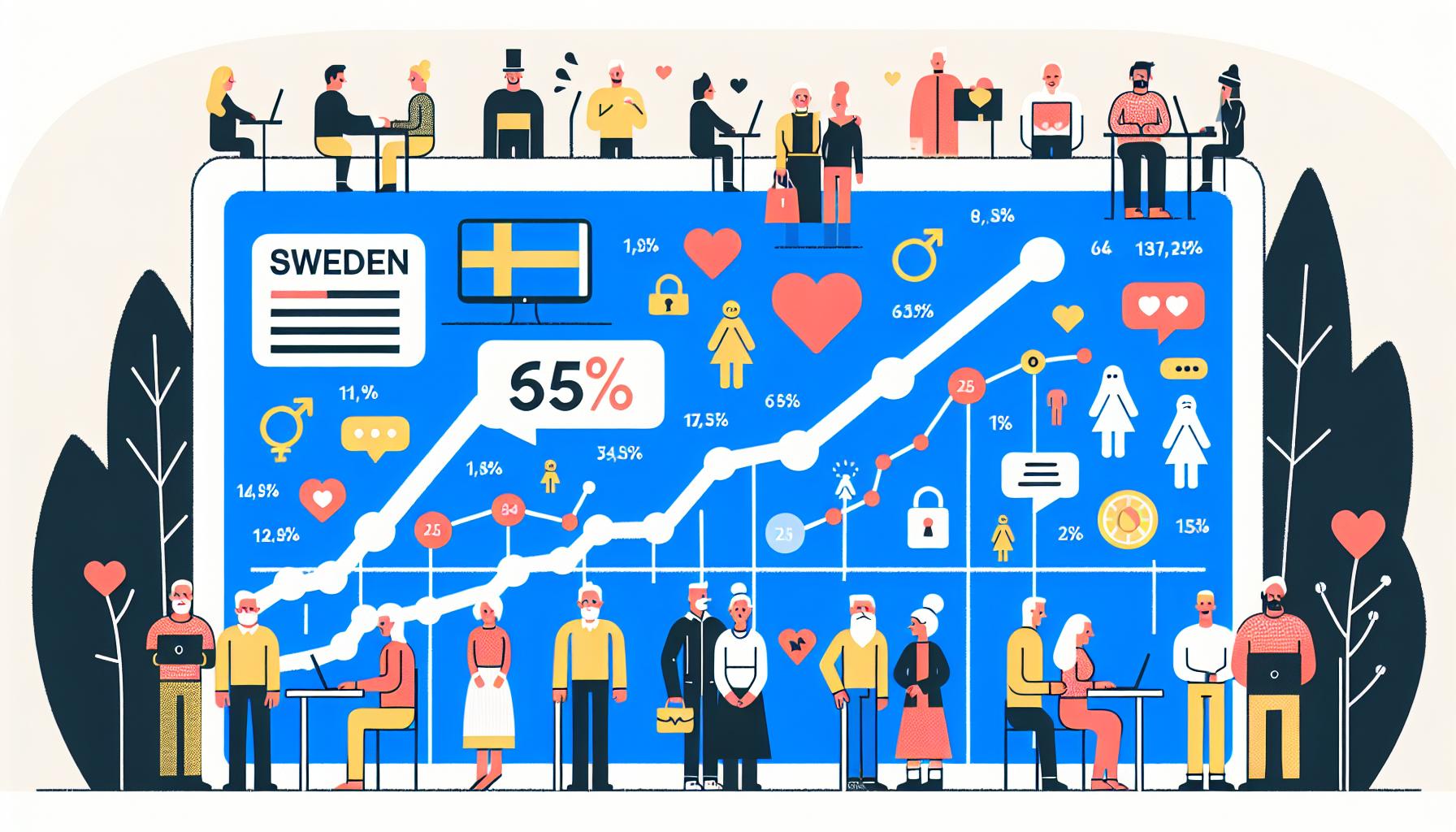 Understanding Online Dating Trends in Sweden