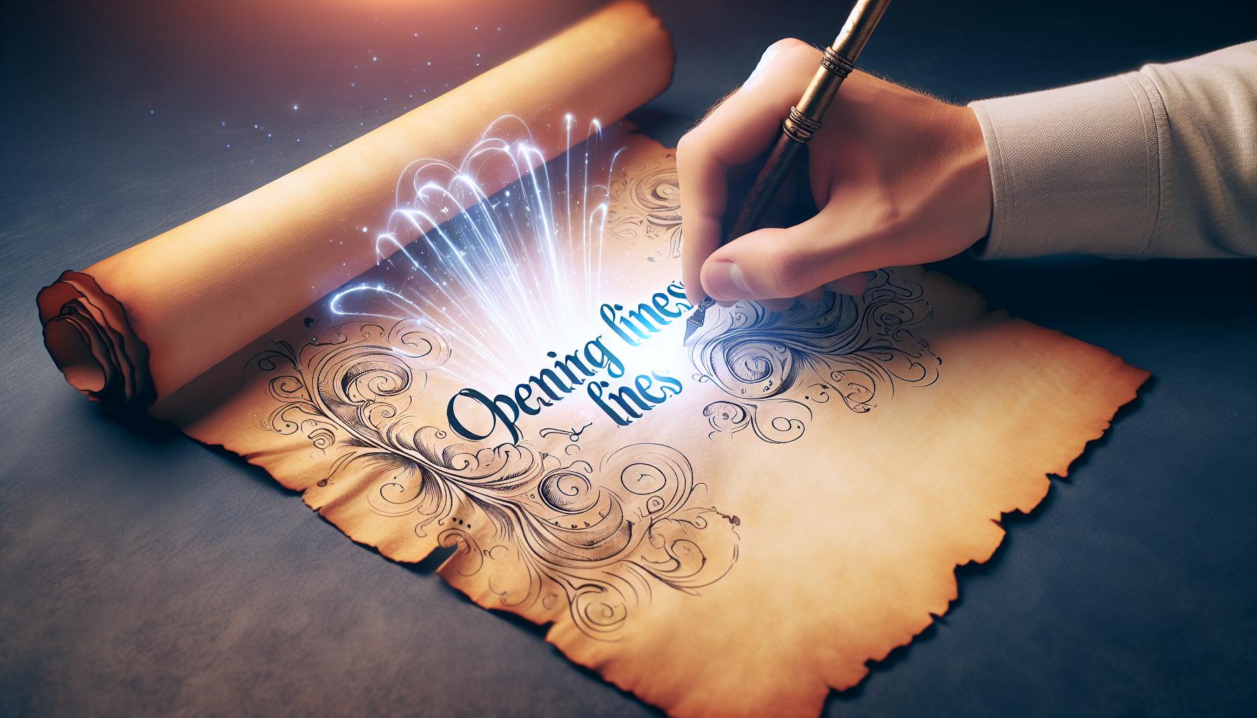 Craft Opening Lines That Captivate