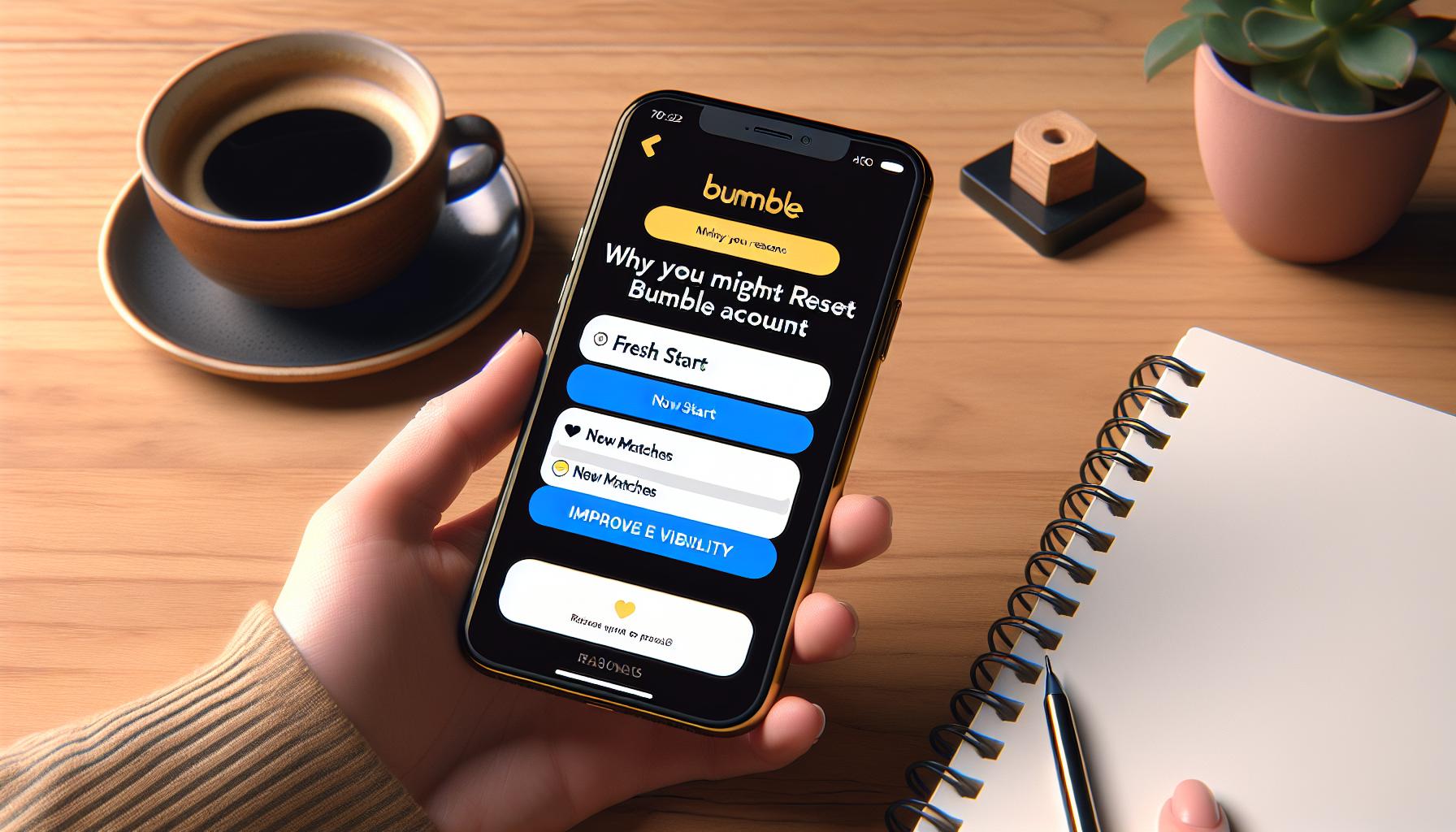 Why You Might Reset Your Bumble Account