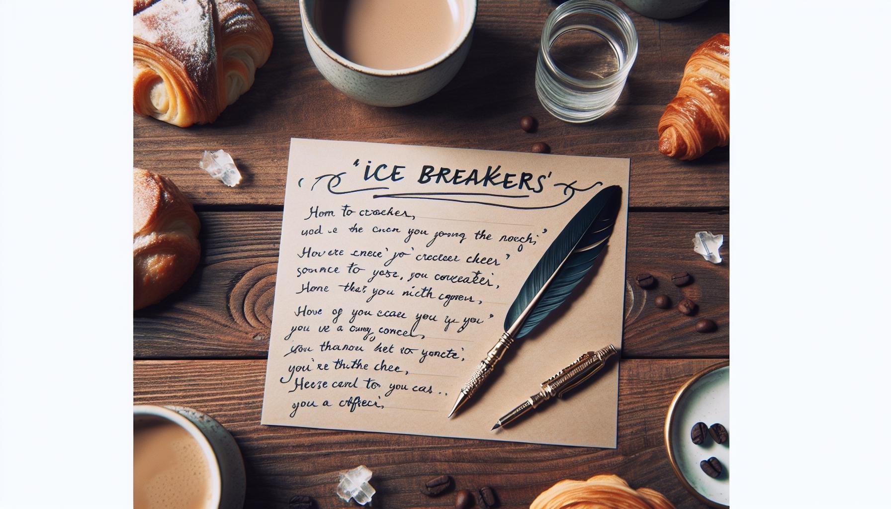 Flirty Lines that Break the Ice