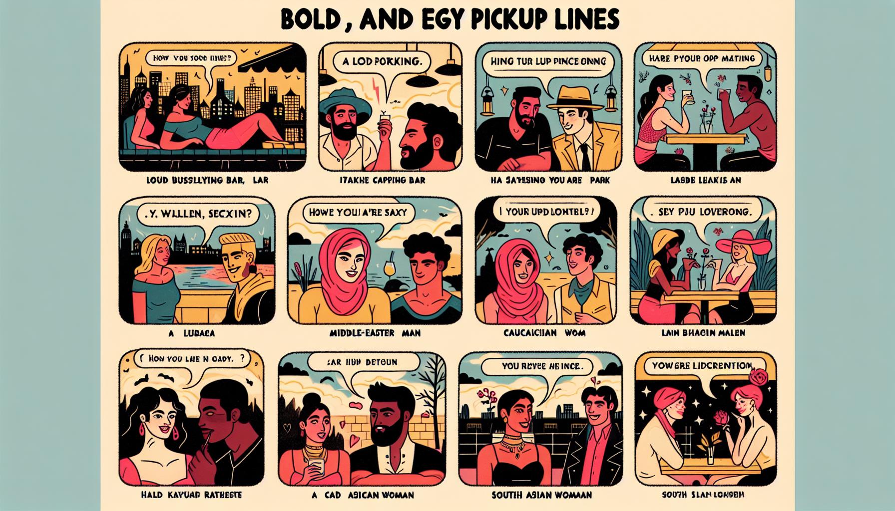 Crafting Bold and Dirty Pickup Lines