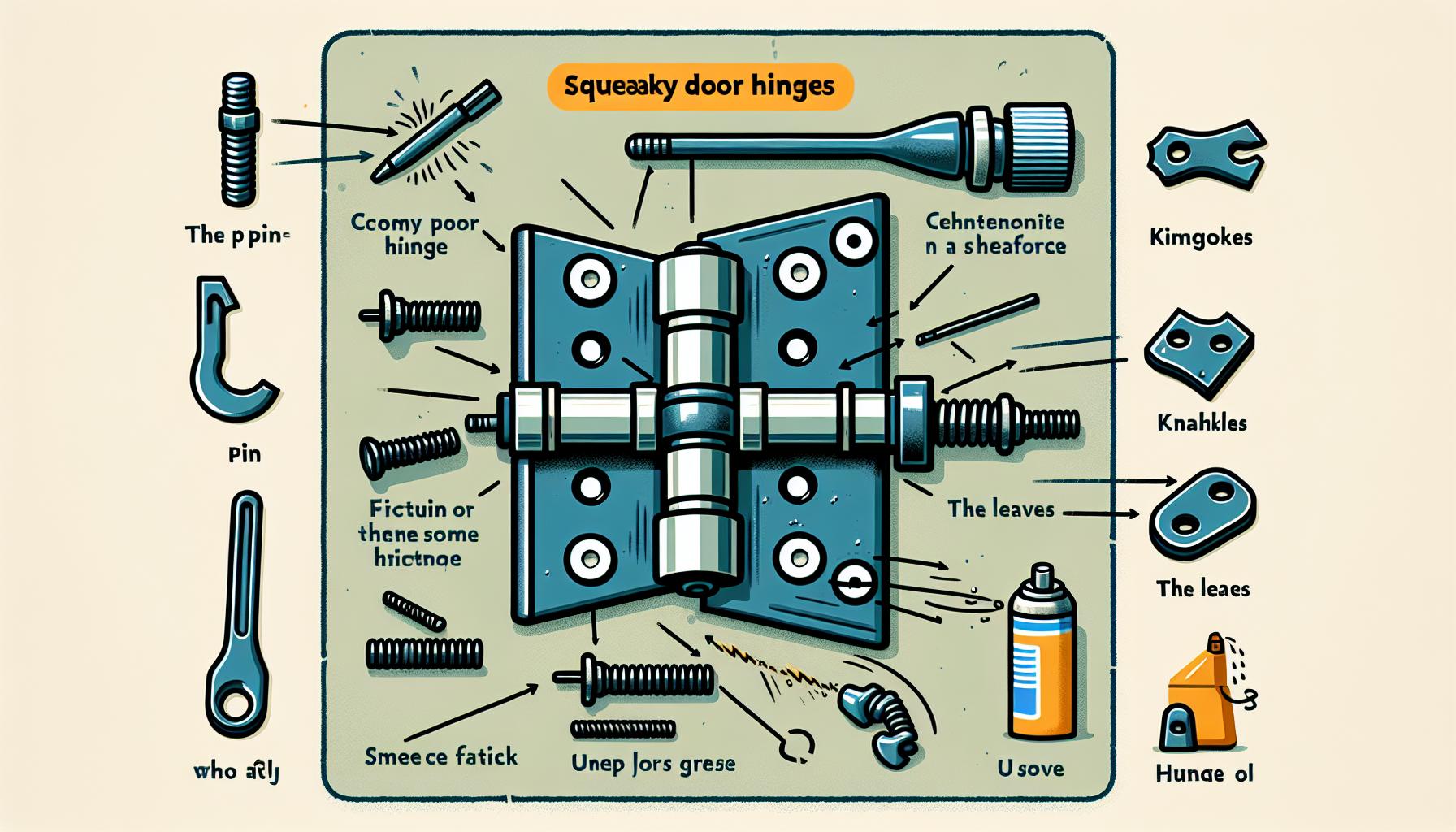 How to Fix Squeaky Door Hinges - Master Online Dating 2 Squeaky Door Hinges Explained