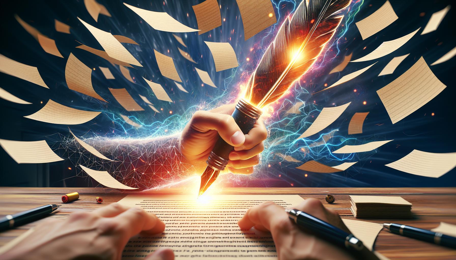 Craft Powerful Opening Lines (AI Generated Image)