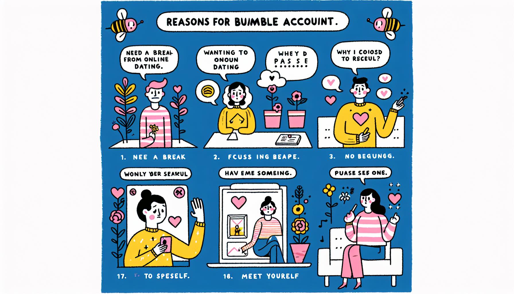 Reasons to Pause Your Bumble Account