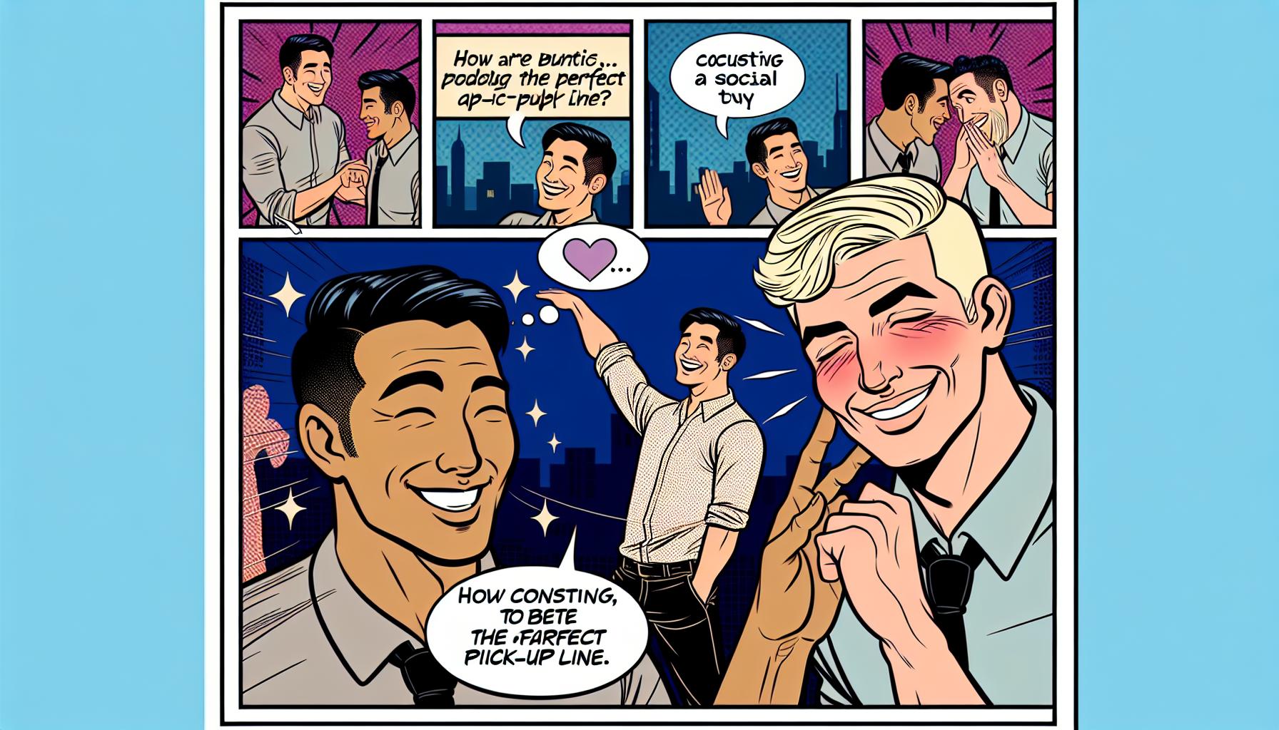 Crafting the Perfect Gay Pickup Line