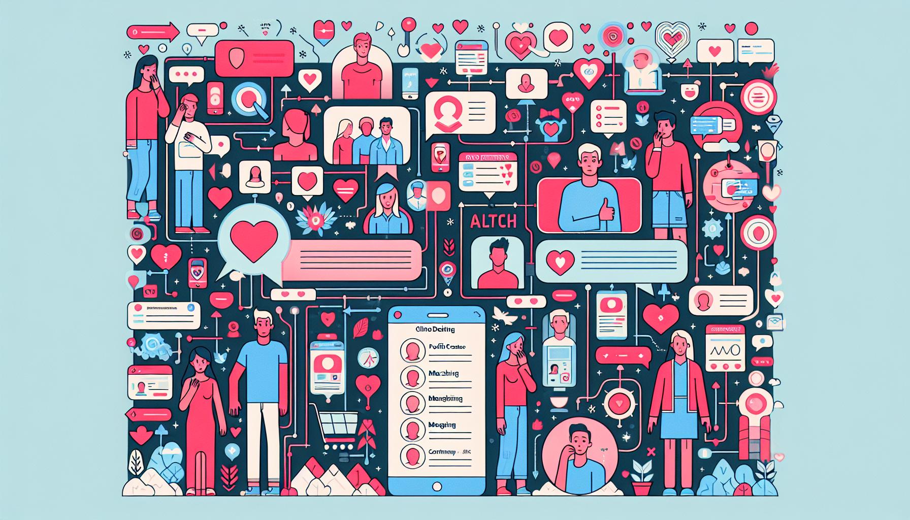 Understanding Match and eHarmony Dynamics