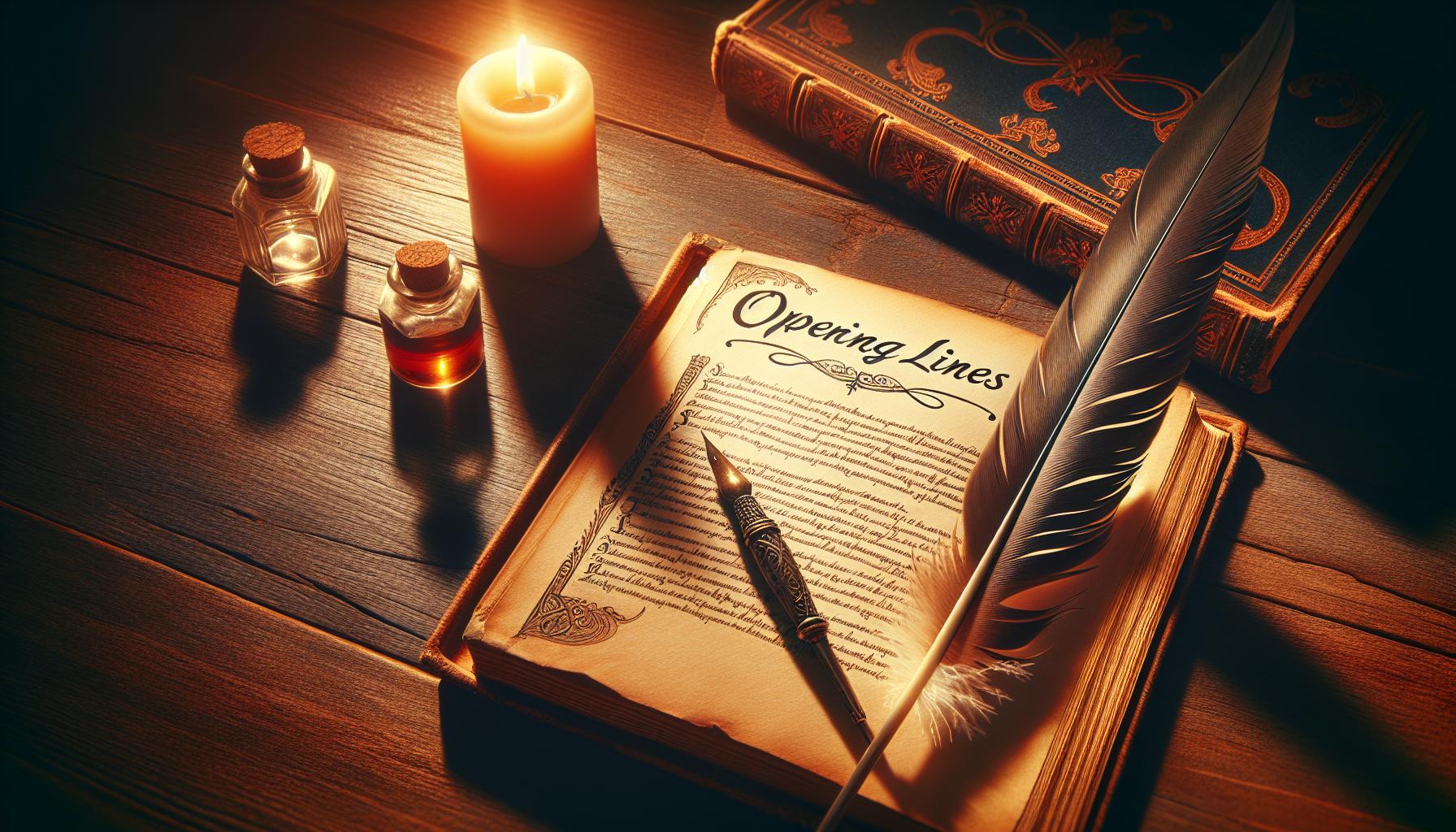 How Opening Lines Set the Mood