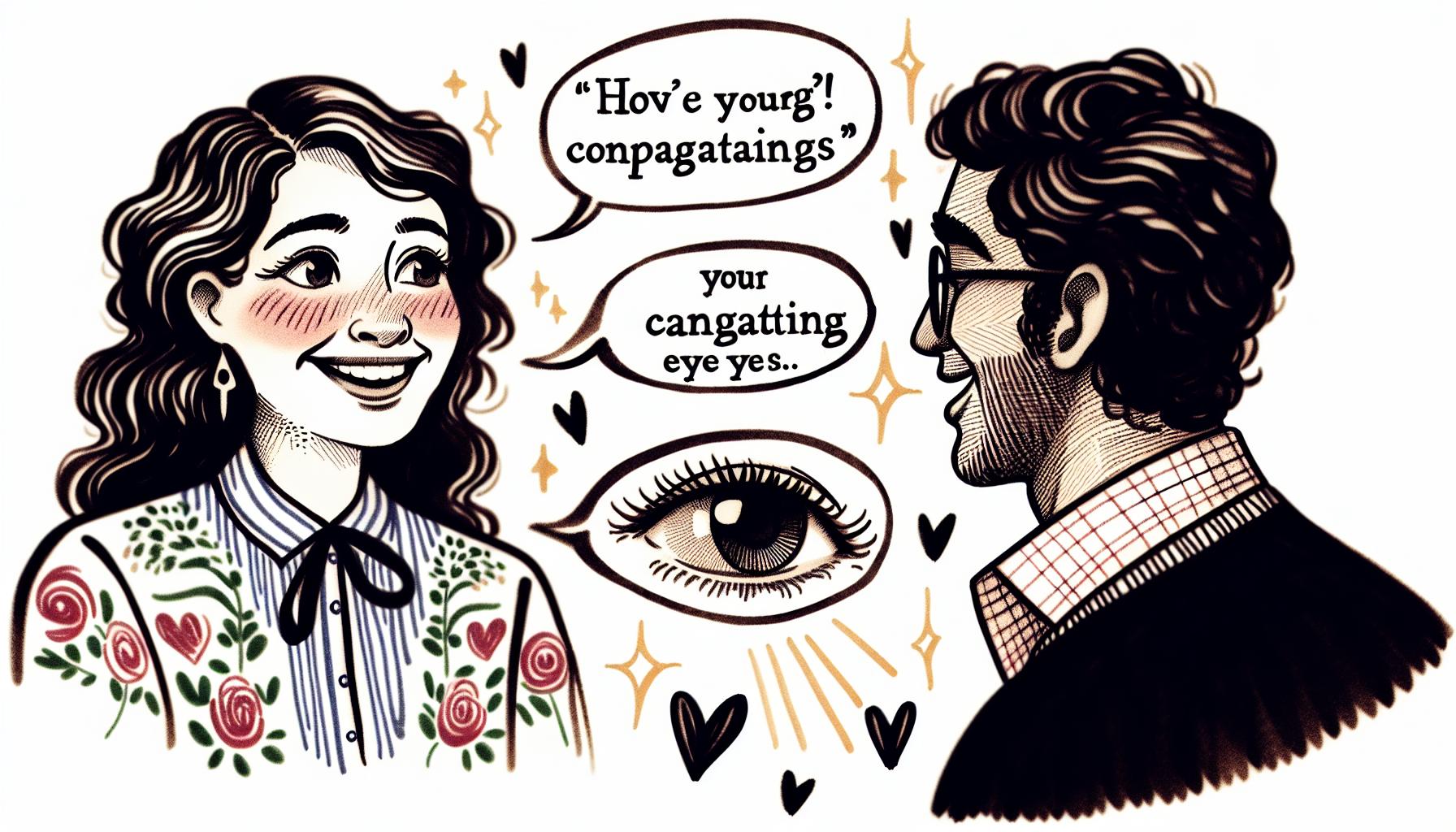 Flirty Compliments About Captivating Eyes